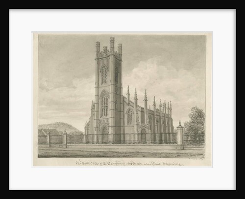 Burton-upon-Trent - Holy Trinity Church by John Buckler