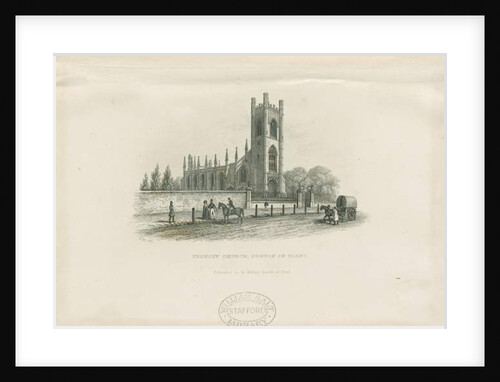 Burton-upon-Trent - Holy Trinity Church by School English