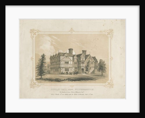 Bushbury - Moseley Old Hall by James Kellaway Colling
