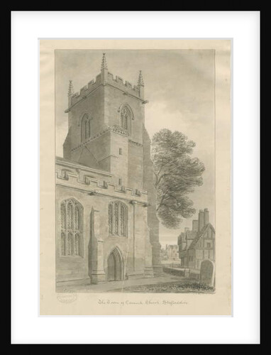 Cannock Church by John Chessell Buckler