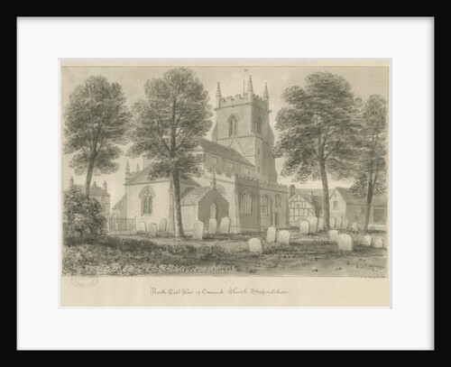 Cannock Church by John Chessell Buckler