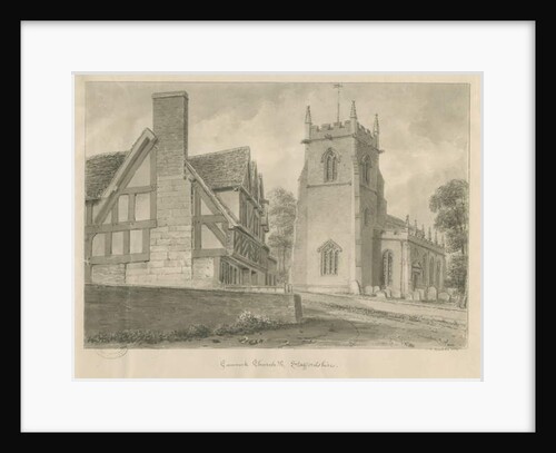 Cannock Church by John Chessell Buckler