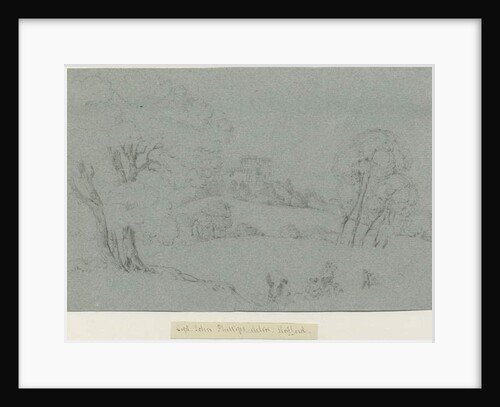 Castle Church - Stafford Castle: pencil drawing, nd [19th cent] by School English