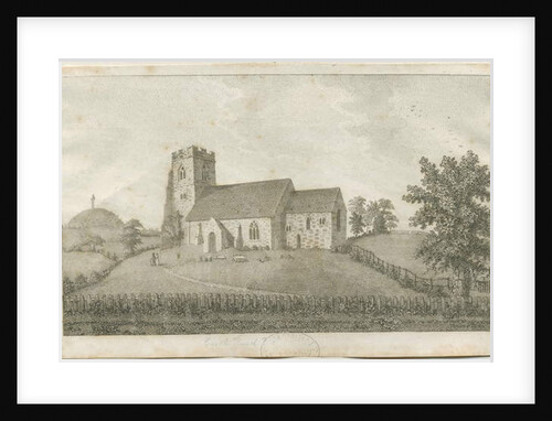 Castle Church - Church: engraving, nd [?18th cent] by School English