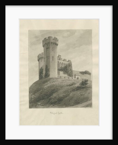 Castle Church - Stafford Castle by John Buckler