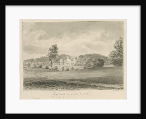 Cheadle - Booth Hall by John Chessell Buckler