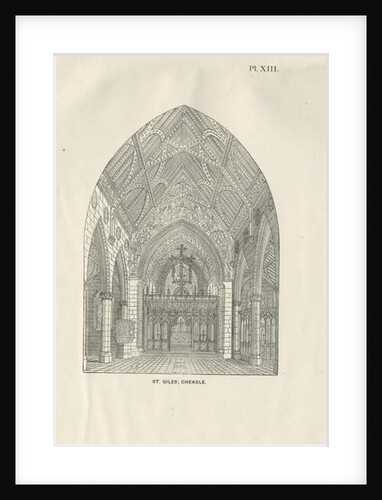 Cheadle - St. Giles' Church by School English