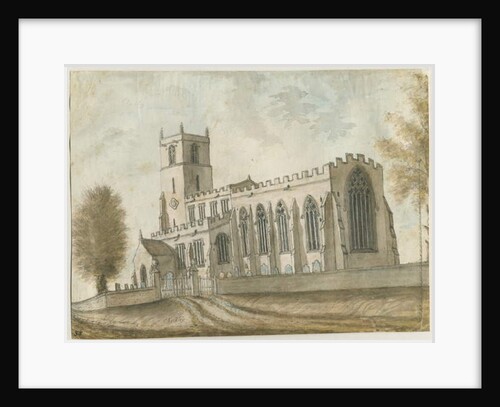 Checkley Church by Stebbing Shaw