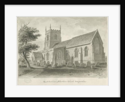 Cheddleton Church by John Buckler