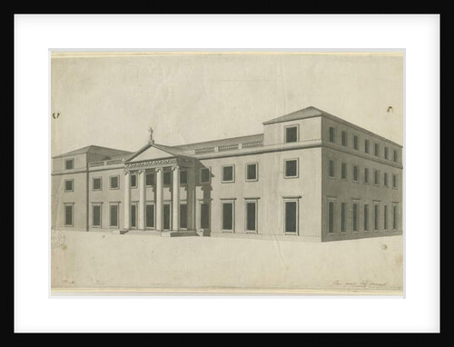 Chillington Hall: pen and wash drawing, nd [?1780s] by John Soane