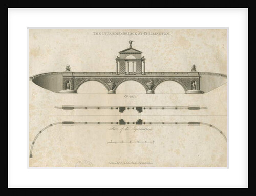 Chillington Park - Proposed Bridge by John Soane