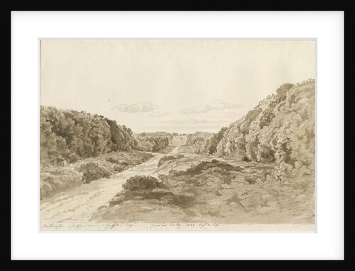 Chillington Hall by Cornelius Varley