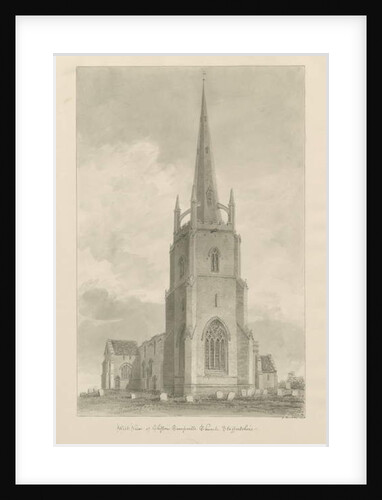 Clifton Campville Church by John Buckler