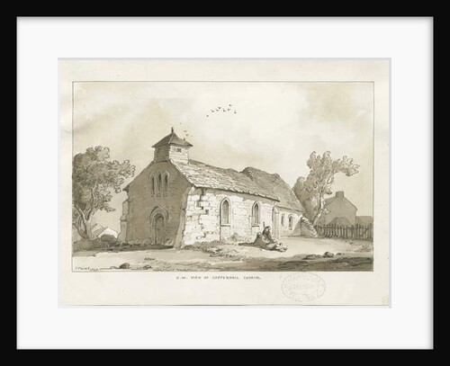 Coppenhall Church by Thomas Peploe Wood