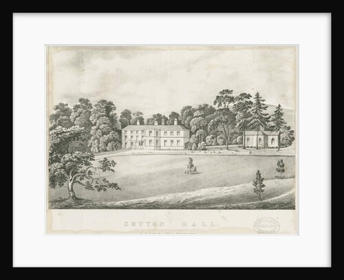 Cotton - Hall: lithograph, nd [19th cent] by Alfred Jolly Caldicott