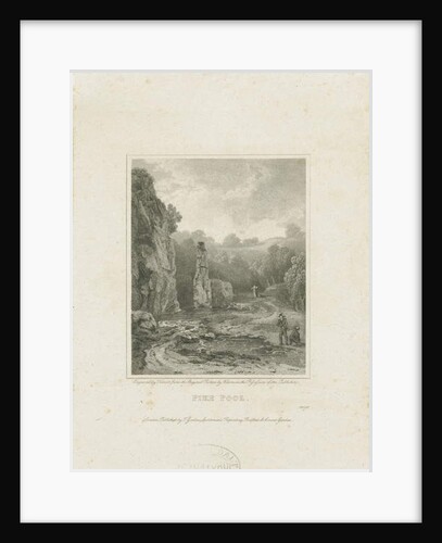 Dovedale - [Charles] Cotton's Fishing House by Charles Cotton