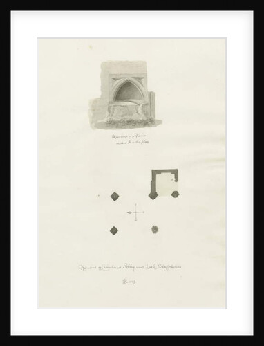 Dieulacres Abbey by John Chessell Buckler