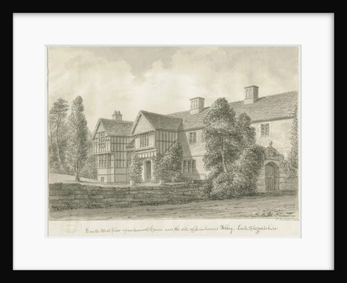 Dieulacres Abbey - Ancient House by John Buckler