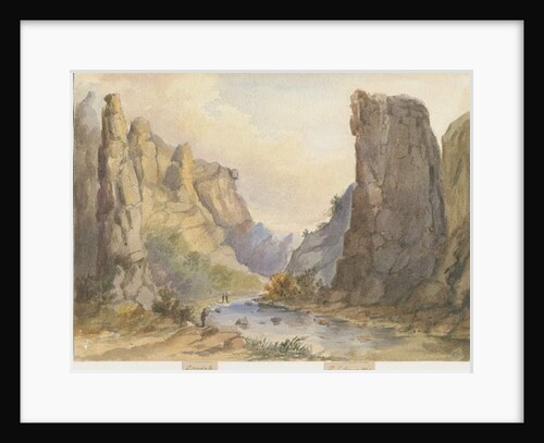 Dovedale - landscape by Henry James Noyes