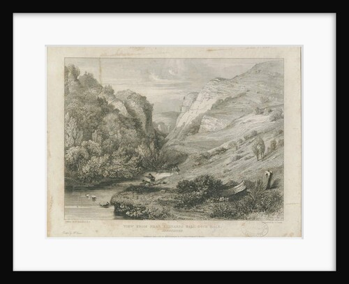Dovedale - landscape by Francis Legatt Chantrey
