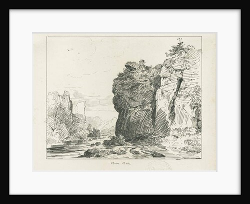 Dovedale - landscape by Thomas Peploe Wood