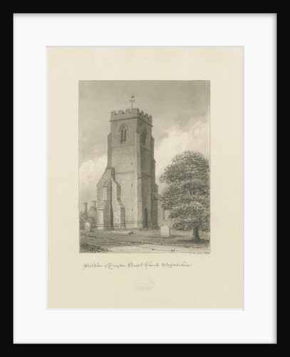 Drayton Bassett Church by John Buckler