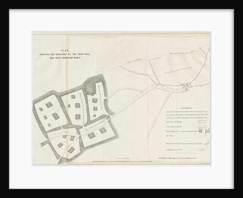 Dudley - Mine-workings: lithograph by School English