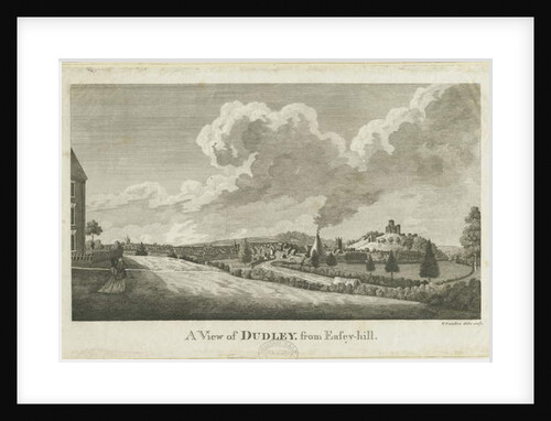 Dudley: copper-plate engraving by School English