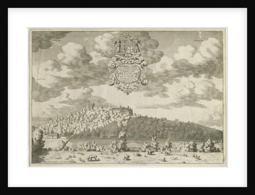 Dudley Castle: copper-plate engraving, nd [1653-1686] by Michael Burghers