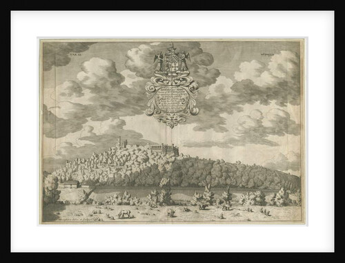 Dudley Castle: copper-plate engraving, nd [1653-1686] by Michael Burghers