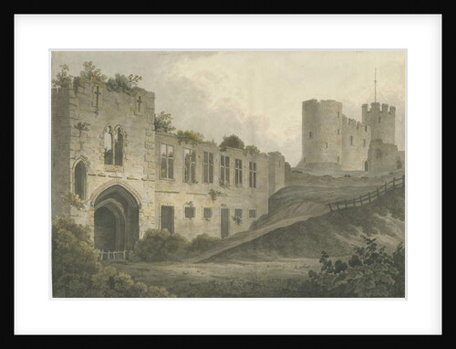 Dudley Castle - The Keep by John Buckler