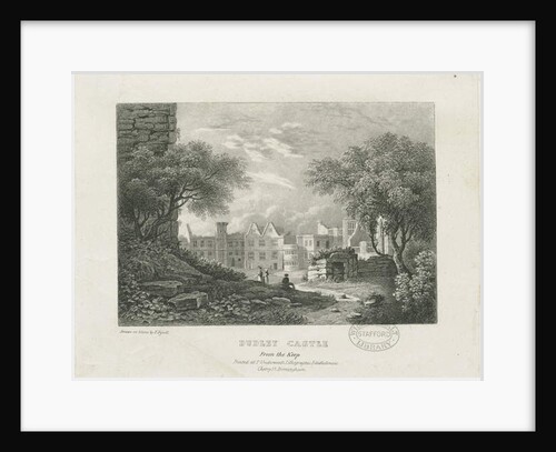 Dudley Castle - The Keep by Thomas (after) Underwood