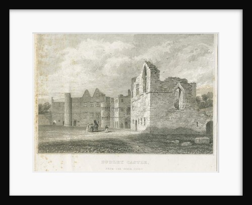 Dudley Castle - The Keep: engraving, nd [c1831] by School English