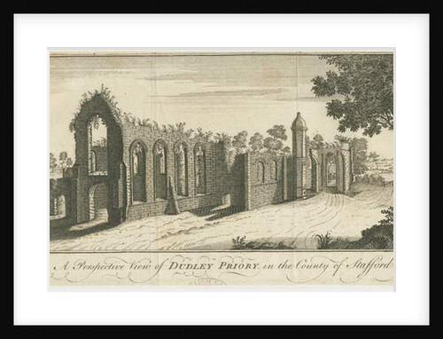 Dudley Priory by Samuel Buck