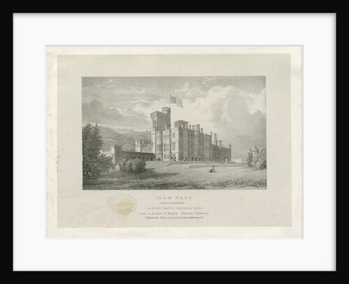 Ilam Hall by James Duffield Harding