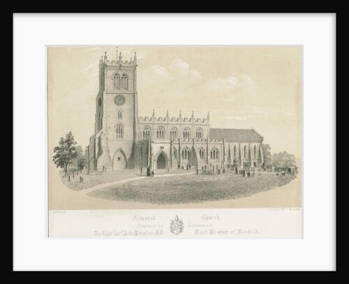 Eccleshall Church by Louis Haghe