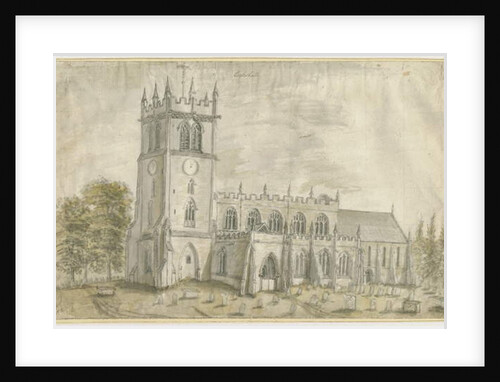 Eccleshall Church by Stebbing Shaw