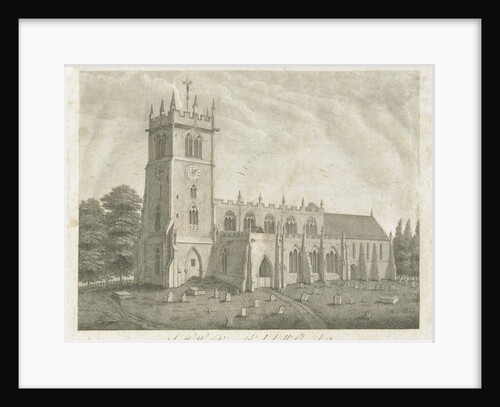 Eccleshall Church by Stebbing Shaw