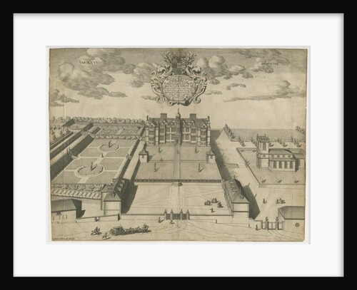 Ingestre Hall: copper-plate engraving, nd [1653-1686] by Michael Burghers