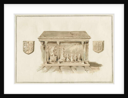 Eccleshall Church - Tomb of Bishop Bentham by School English
