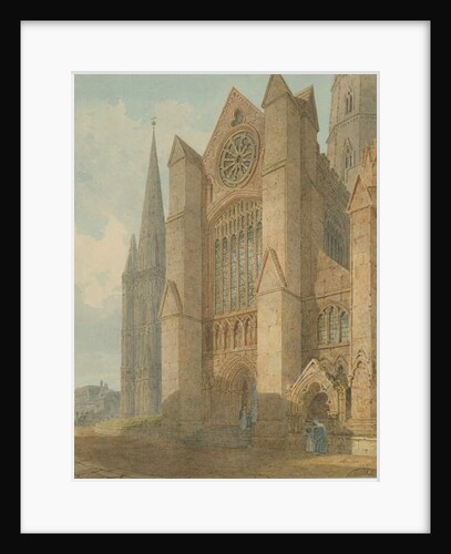 Lichfield Cathedral - South Transept by Charles Wild