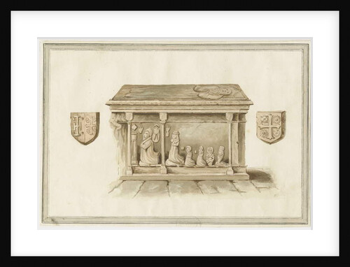 Eccleshall Church: Tomb of Bishop Bentham by School English