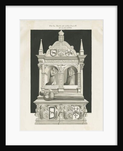 Eccleshall Church - Tomb of Bishop William Overton by John Robert Fernyhough