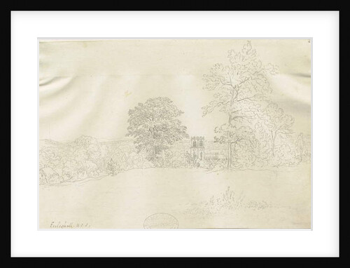 Eccleshall Village by Henry Curzon Allport