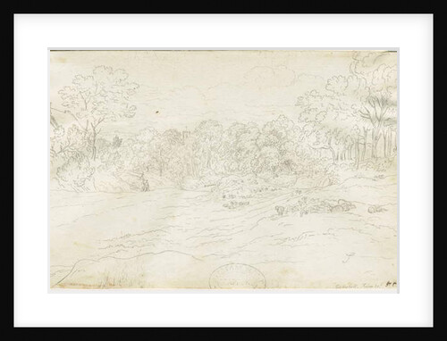 Eccleshall Village by Henry Curzon Allport