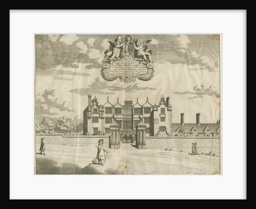 Keele Hall by Michael Burghers