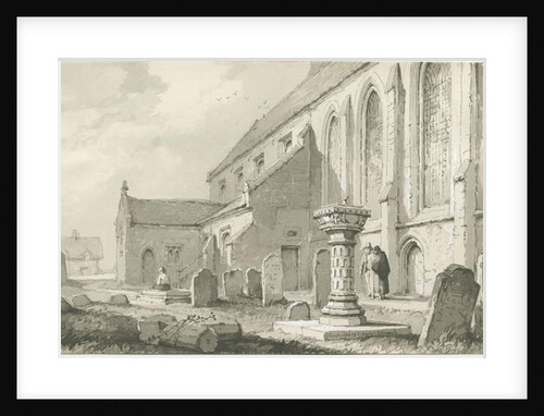 Colwich Church by Thomas Peploe Wood