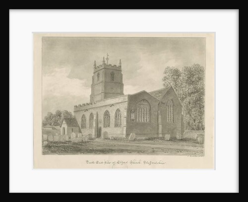 Elford Church by John Buckler