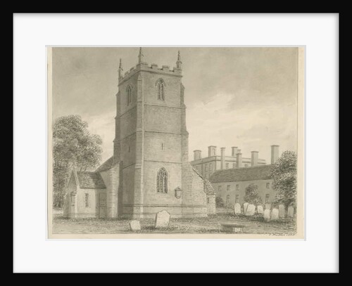 Elford Church by John Buckler