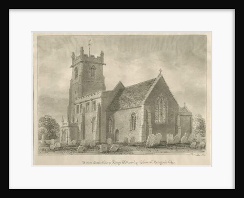 Kings Bromley Church by John Buckler